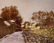 克劳德 莫奈 : Snow at Argenteuil